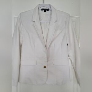 White Blazer Size 12